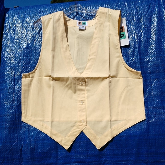 COPY - Yellow Broadcloth Vest XL NWT - Picture 2 of 11